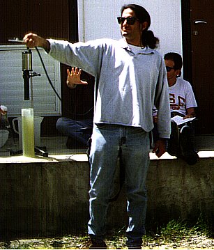 [Guy Serbin, holding cosine receptor, 1996]